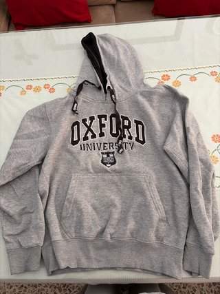 Sudadera Oxford University Gris.