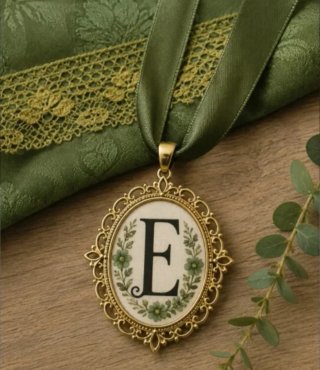 Colgante de Fallera con Inicial