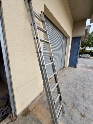 Escalera de Aluminio de Dos Tramos