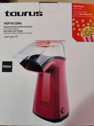 Máquina de Palomitas Taurus Pop'N'Corn