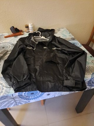 Chaqueta de lluvia para moto