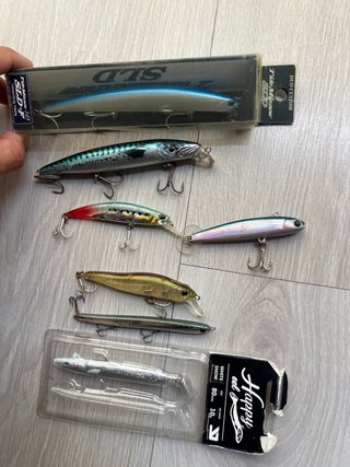 Set de 7 señuelos de pesca