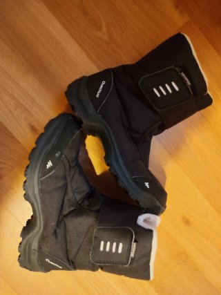 Botas de nieve Quechua negras