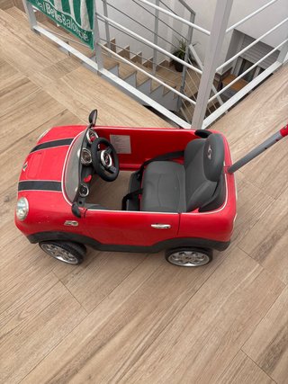 Coche Correpasillos Mini Cooper Rojo