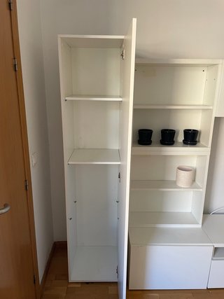 Armario Estantería Alto IKEA Blanco