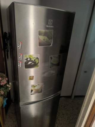 Nevera Combi Electrolux Acero Inoxidable