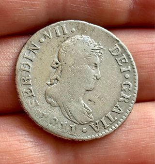Moneda 2 Reales 1811 Fernando VII