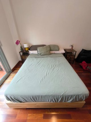 Cama con Colchón IKEA MANDAL 140x200cm