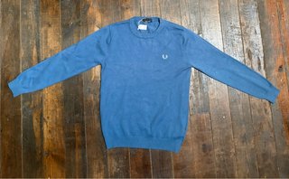 Jersey Fred Perry Azul Talla M