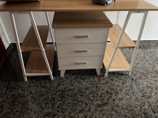 Escritorio con Mesita de Noche