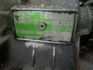 Caja de cambios automática ZF 5HP24 BMW 730d