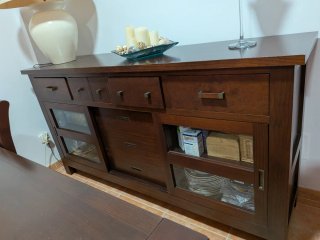 Conjunto muebles salón-comedor