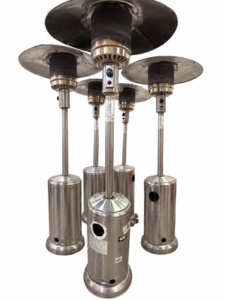 Set de 5 Estufas de Gas para Exterior