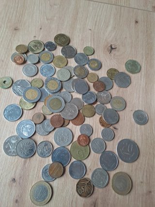 Lote de monedas de diversos países