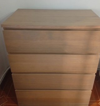 2 Cómodas de Madera