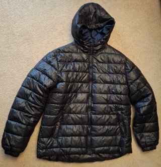 Plumífero Negro Talla XL