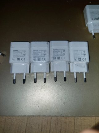 4 x 5 euros Cargadores Huawei