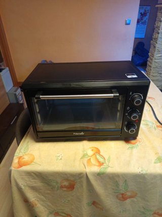 Mini Horno Neosis Negro