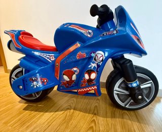 Moto Infantil Spiderman XL