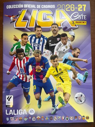 Álbum Oficial Cromos Liga 2026-27 Panini