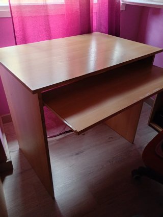 Escritorio de madera 80 x 55 cm