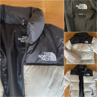 Abrigo The North Face Negro y Blanco