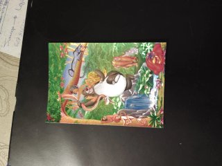 Postal El Libro de la Selva Disney