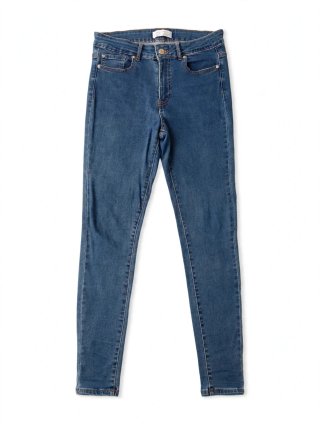 Vaqueros de mujer azules tendencia pitillo