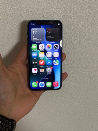 iPhone 12 mini 256GB Azul 100% bateria