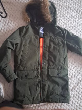 Abrigo Jack & Jones Verde niño Talla S (164)