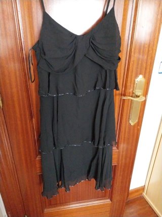 Vestido de fiesta negro