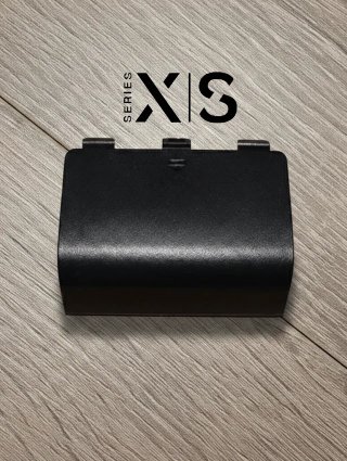 xbox series negra Tapa batería mando