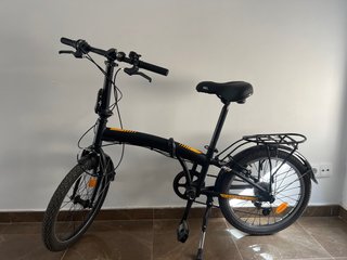 Bicicleta Plegable Goteborg Negra
