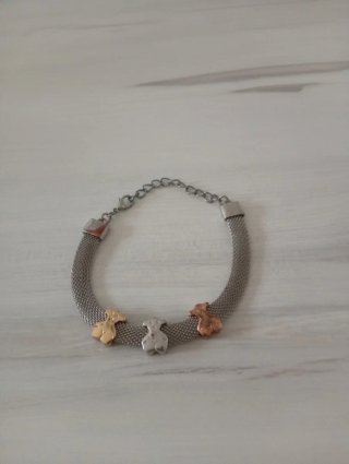 Pulsera imitación Tous con ositos.En perfecto esta