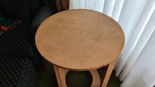 Mesa camilla de madera