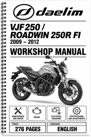 Manual de Taller Daelim VJF250 Roadwin 250R FI