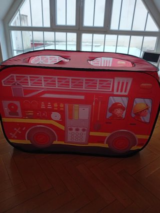 Casita Infantil Camión de Bomberos