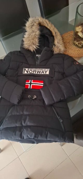 Chaqueta Geographical Norway Negra