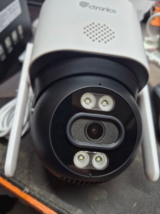 Cámara de Seguridad Ctronics 4G Solar 5MP