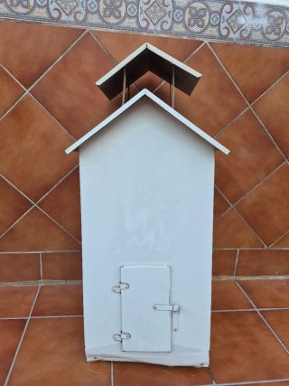 Caseta para Calentador Blanca