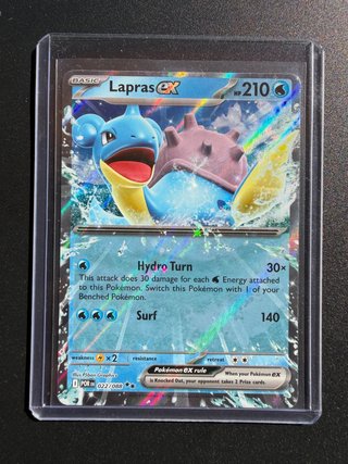 Carta Pokémon Lapras EX 022/088