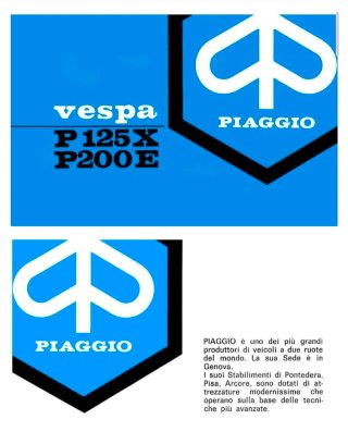 Manuale uso e manutenzione Vespa PX (1977-1980)