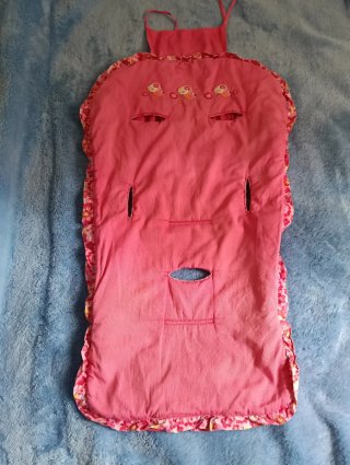 Colchoneta para silla de paseo rosa