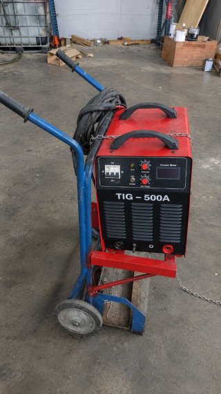 Máquina de Soldar TIG-500A con Carro negociable