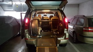 Furgoneta adaptada minusvalidos