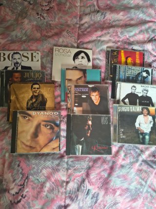 Lote de 12 CDs de Música Pop Español