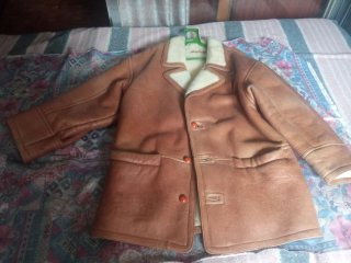 Chaquetón de Piel Auténtica para Caballero