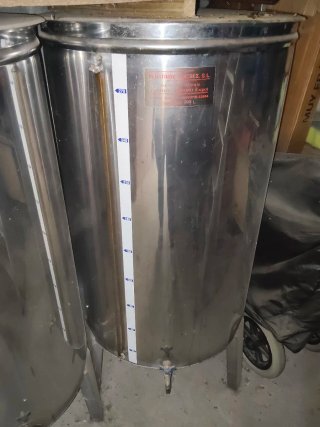Cuba de Acero Inoxidable 300 Litros