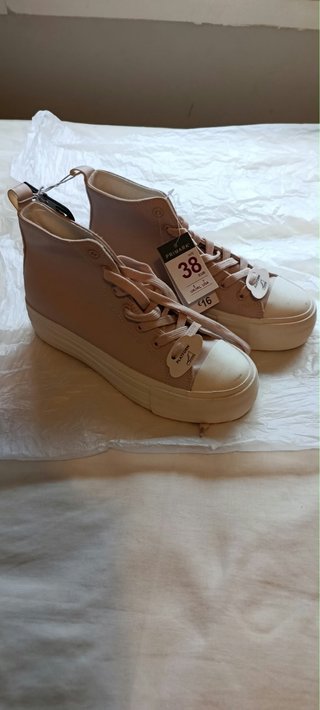 Botines Rosa Plataforma Primark