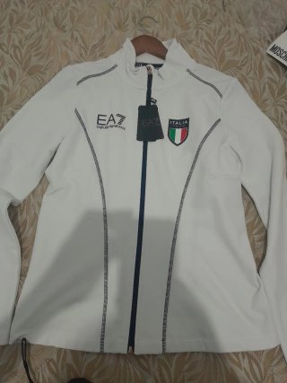 Sudadera EA7 Emporio Armani Blanca Talla XL